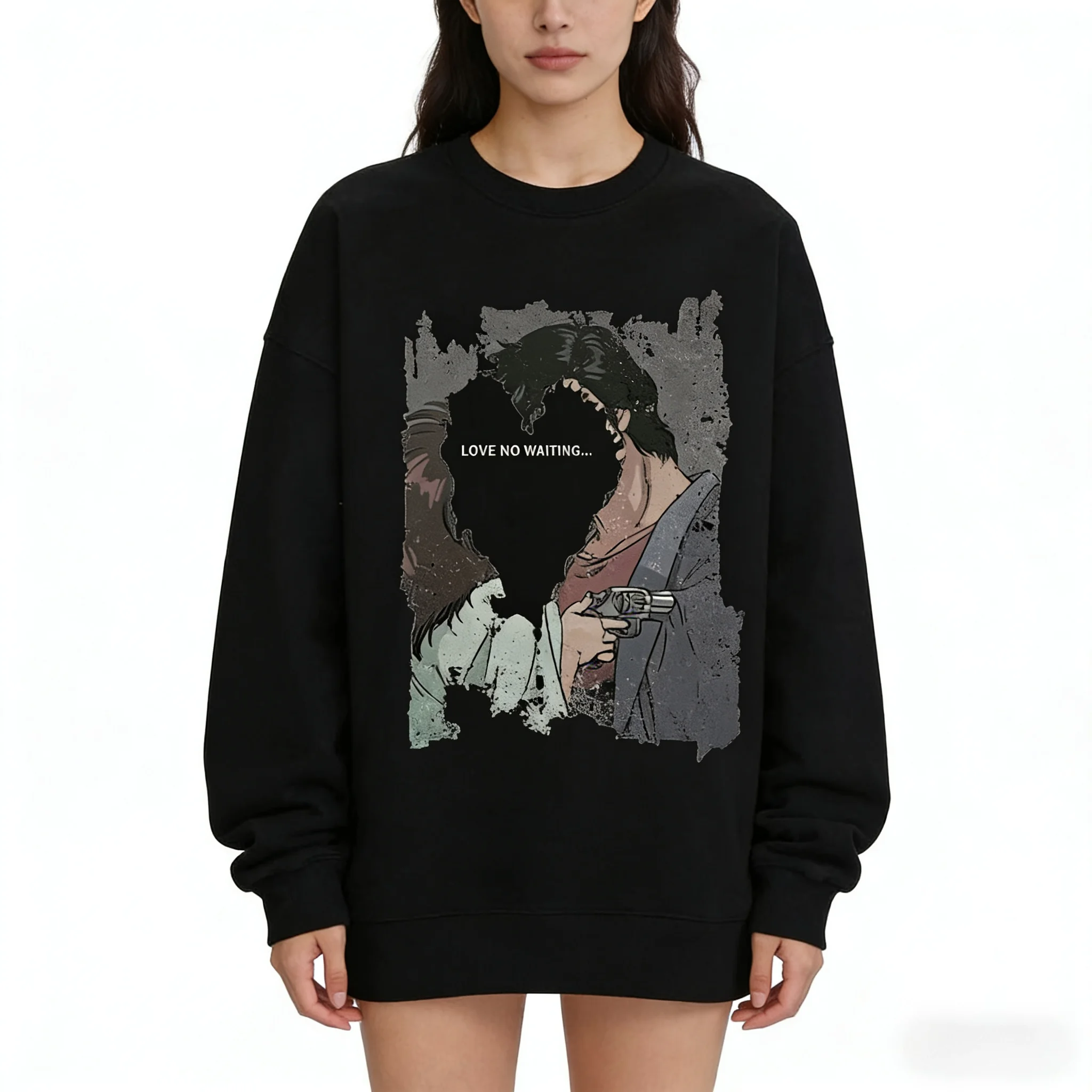 Frauen Hoodies 2025, Frühling Frau kleidung Büro Dame Lose Mantel Sweatshirts Brief Gedruckt Pullover Koreanische Mode Y2k top Mantel