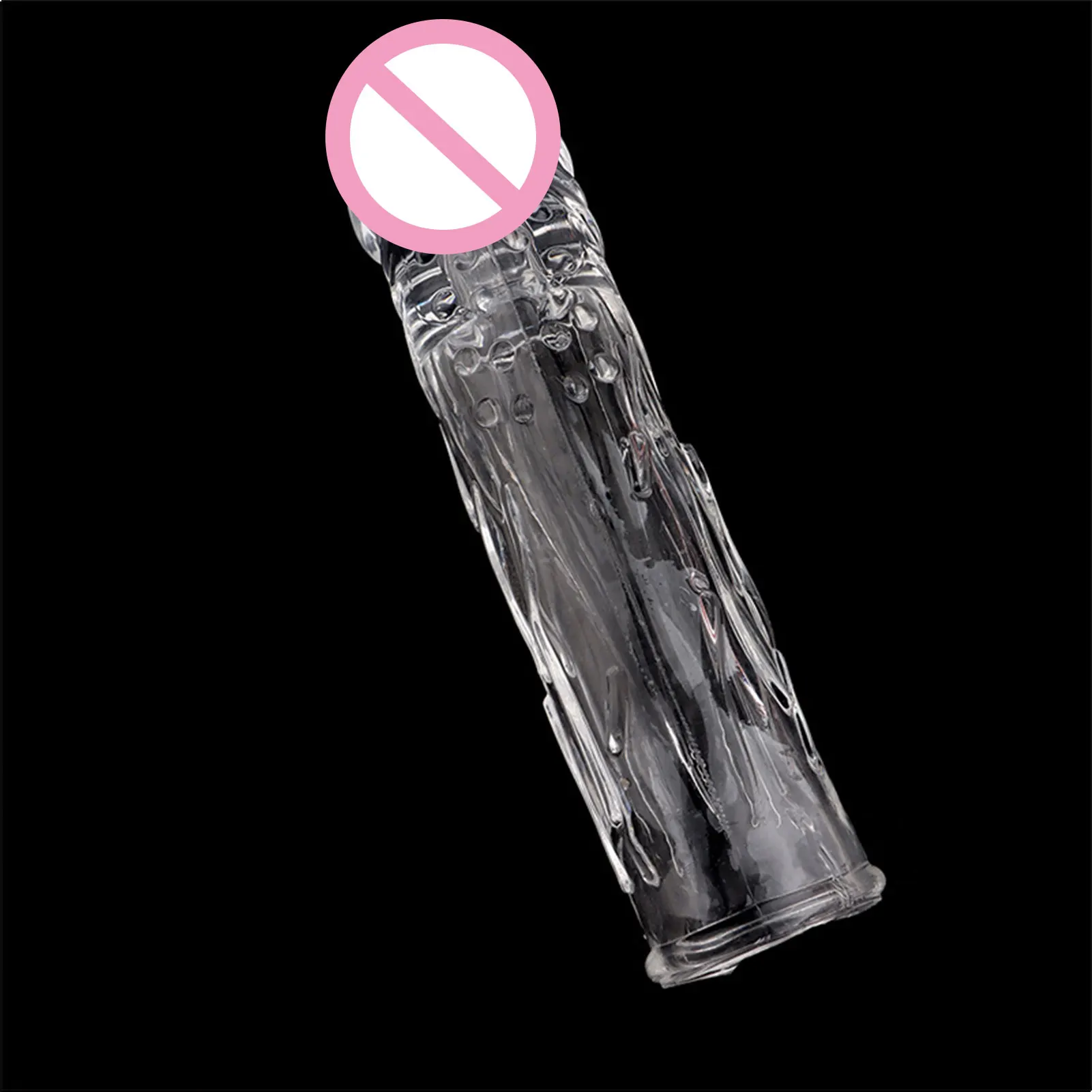 Reusable Silicon Condom With Spike Dotted Penis Sleeve For Men Dildo Sheath Condoms Extender Sleeve Penis Cocks Cover Sex Toys