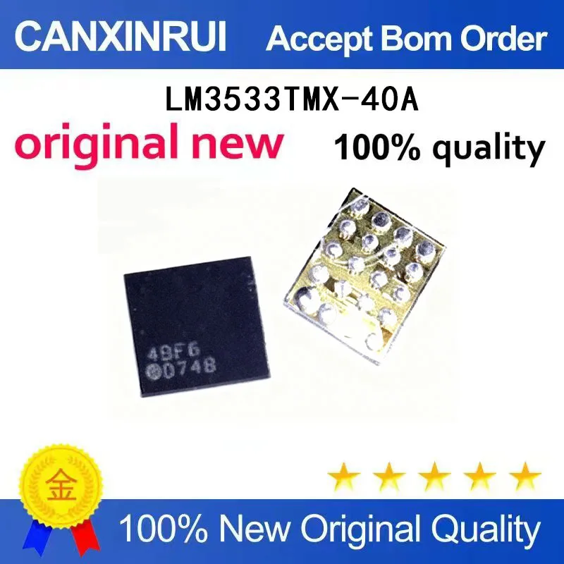 

(5-100 Pieces) Brand new original LM3533TMX-40A BGA2 LM3533TMX-40 spot chip IC