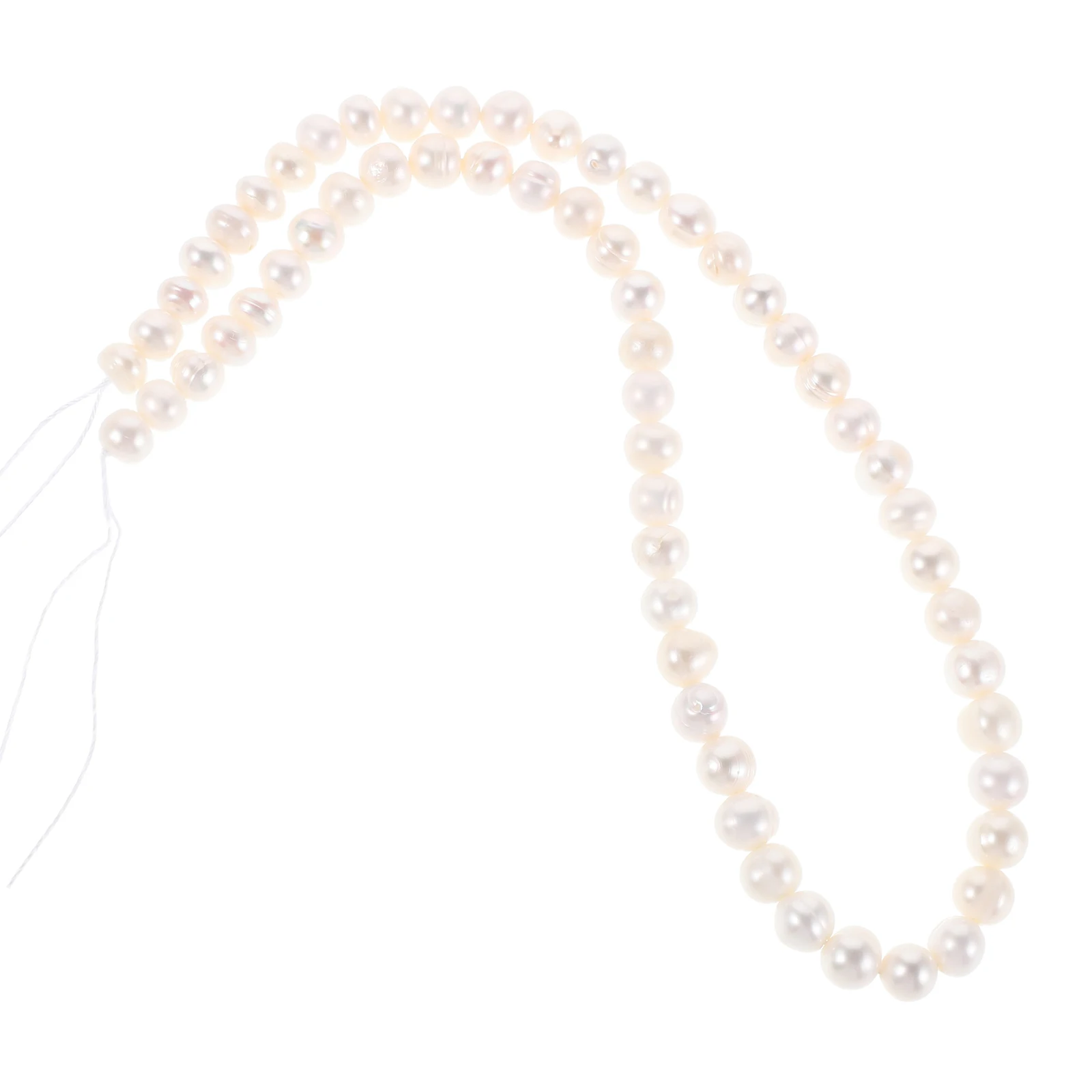 

Natural Freshwater Pearl Beads Diy Jewelry Crafting Stringing Garland Bracelet Necklace White Pearls For Crafts Beaded