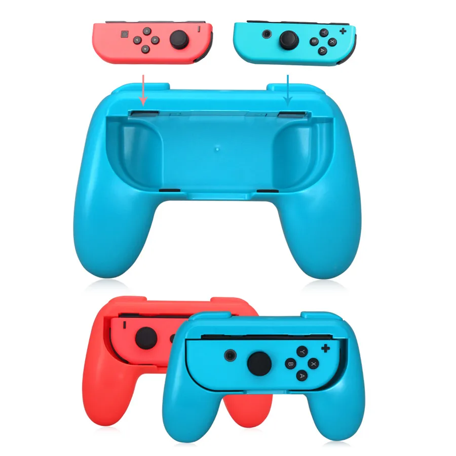 OIVO For Switch Joycon Grip Kit Wear-resistant Hand Holder 2 pcs Game Controller Handle Kit for Nintendo Switch