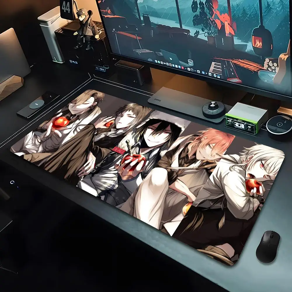 

anime B-bungo Stray D-dogs Mouse Pad Mousepad Large Gaming LockEdge Thickened Computer Keyboard Table Desk Mat