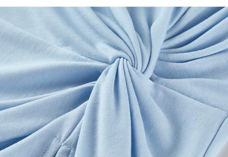 SENTUBILA Lyocell-T-Shirts für Damen, Frühling 2026, schulterfreier Ausschnitt, verdrehter, unregelmäßiger Saum, schlichte Strickoberteile W61TL5033 – Detail 35