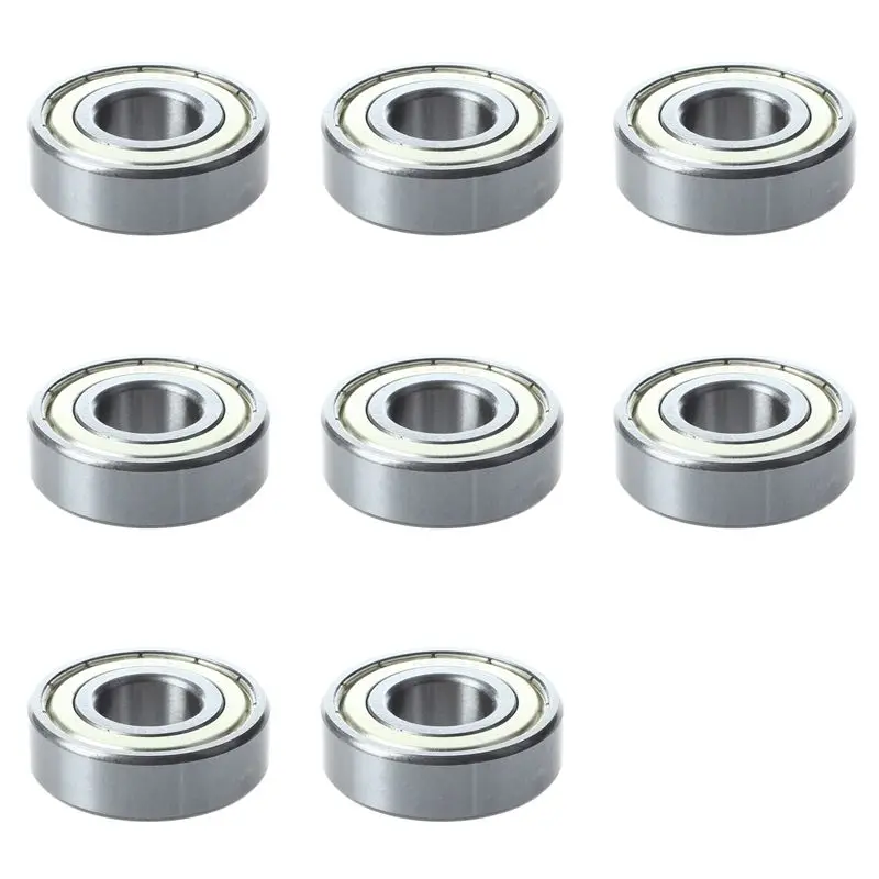 A98E-8X 6203Z Deep Groove Double Metal Metric Ball Bearing 17 X 40 X 12Mm