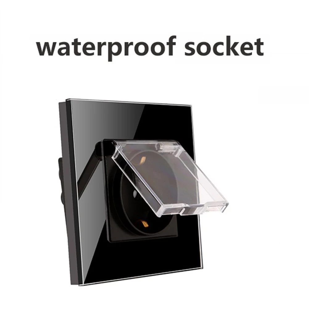 

Compact Wall Socket 16 Amp Socket Home Installation 86 X 86 Mm 16 Amp Indoor Outdoor Use High Capacity Sleek Appearance