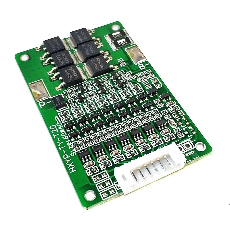

7S 259V 294V 18650 Lithium Battery Protection Board with Balance Charge Discharge 15A Current Limit for E Bike