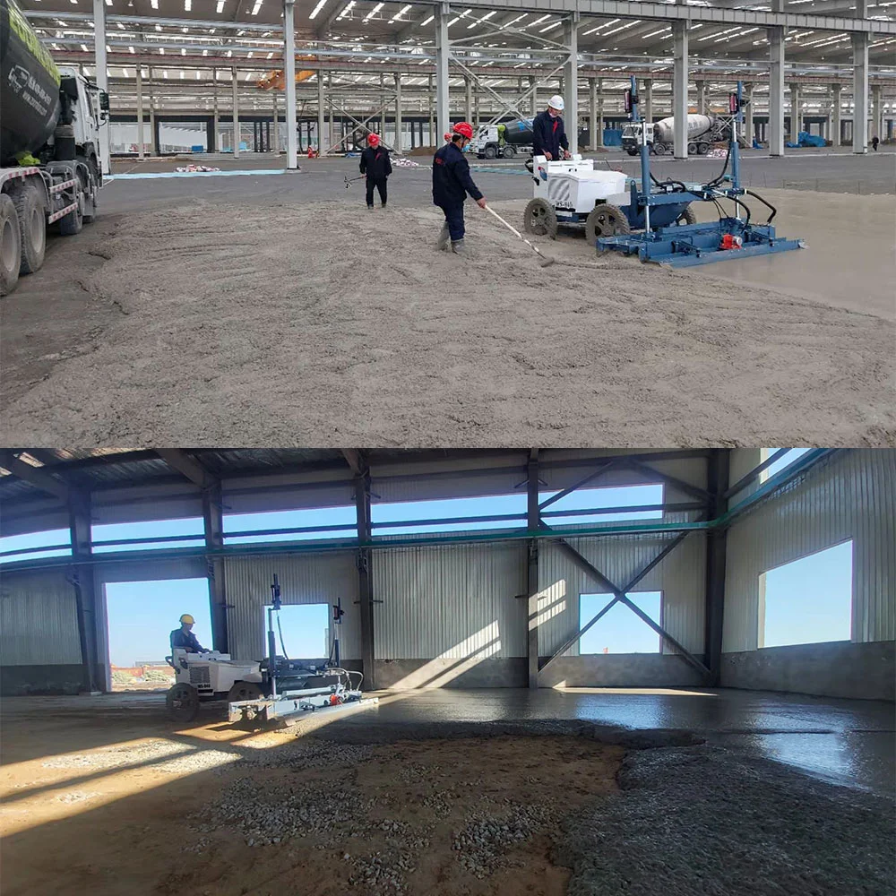 HA100-4D per impieghi gravosi 30-400 mm. Schermo in cemento per attrezzature per la costruzione di strade di livellamento stradale