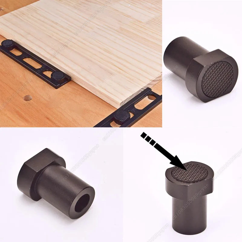 5Pcs Bench Dogs Workbench Peg Brake Aluminium Alloy Stop Clamp 19/20mm Positioning Planing Plug Shop Essential Woodworking Tools