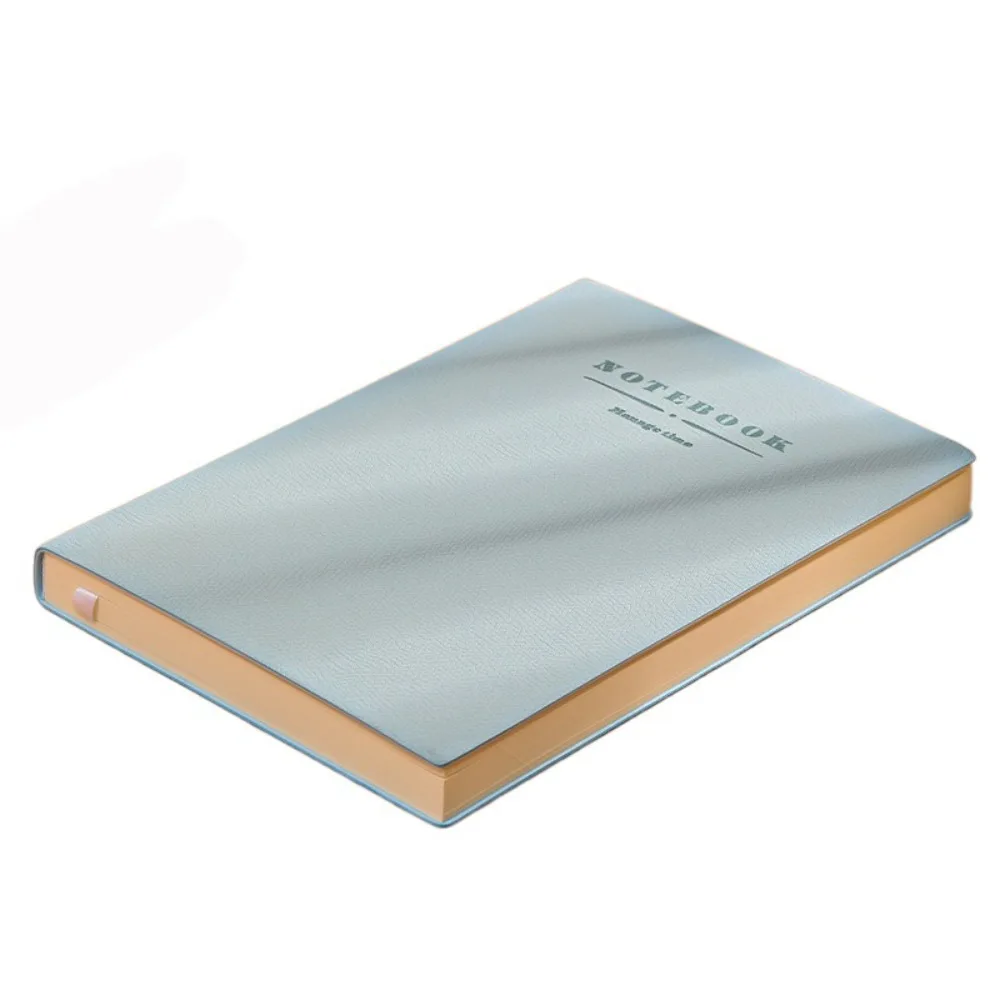 PU Cover Soft Leather Notebook Journals Diary Book a4 a5 Office Notebook Writing Pads Stationery Notebook Office