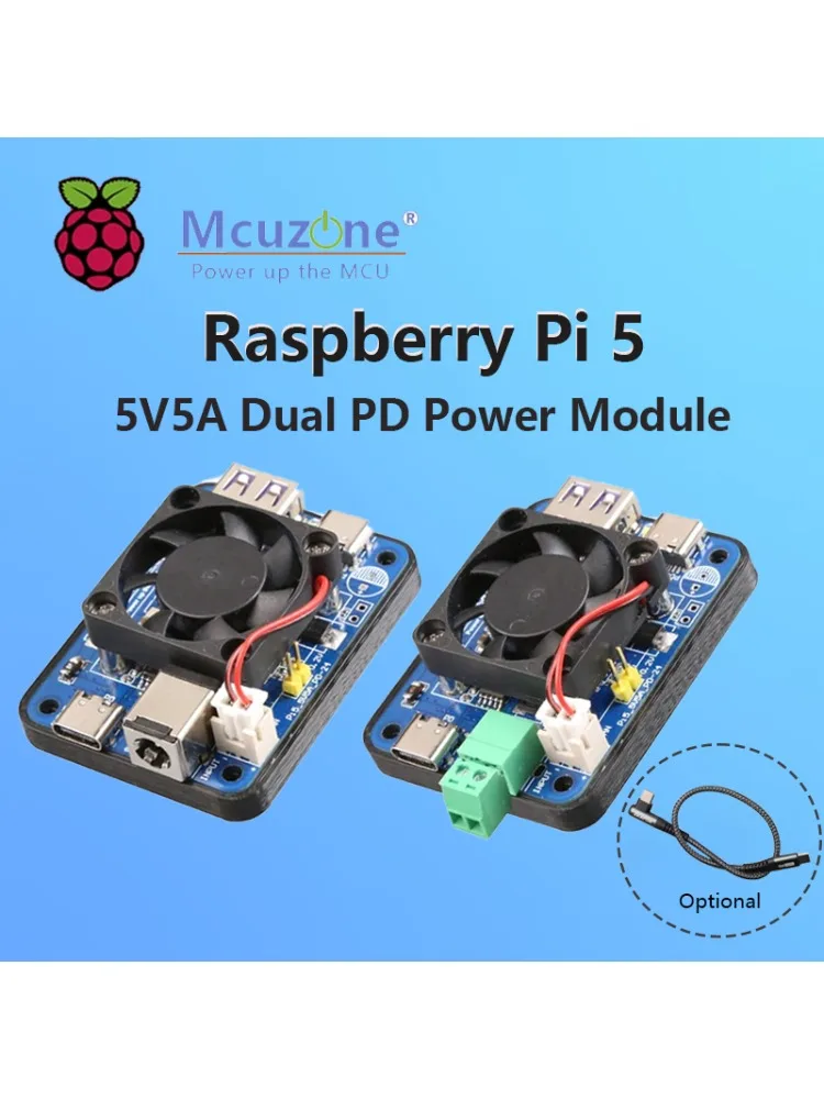 Moduł aktywacji zasilania Raspberry Pi 5 Dual PD 5V5A 15V / 24V Kabel Opcjonalny PD DC USB Podwójny Wejście Wyjście Jetson — zdjęcie produktu 7