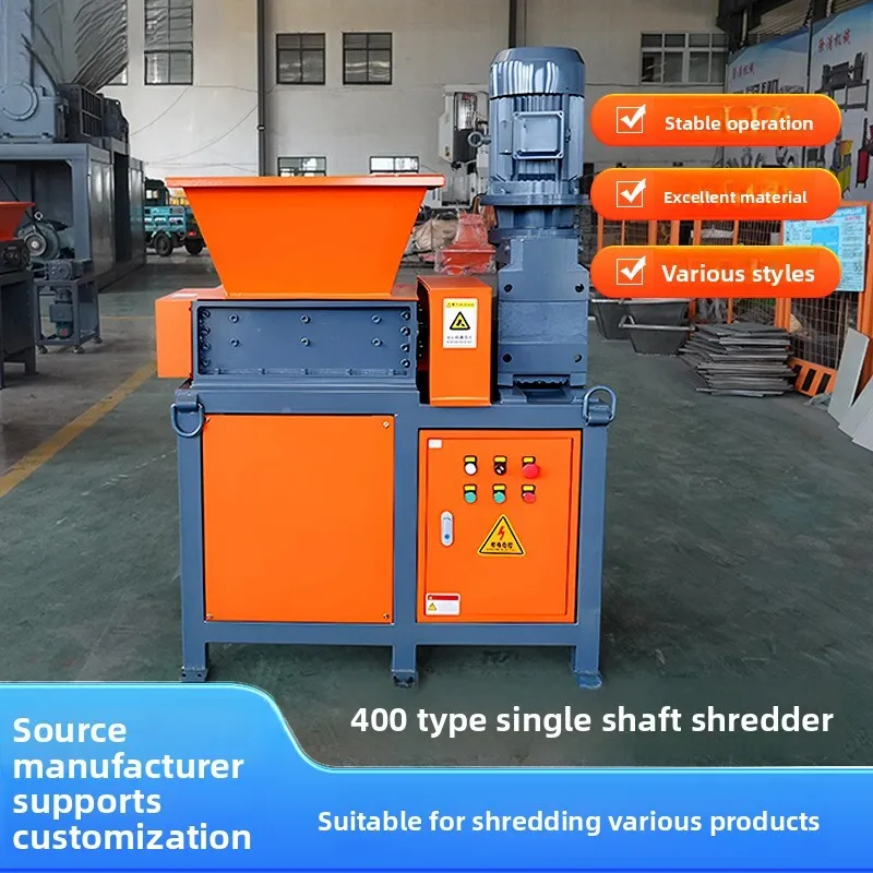

Small Shredder Single/Double Shaft Scrap Metal Plastic Crusher Wood Oil Drum Tire Garbage Frozen Meat Grinder