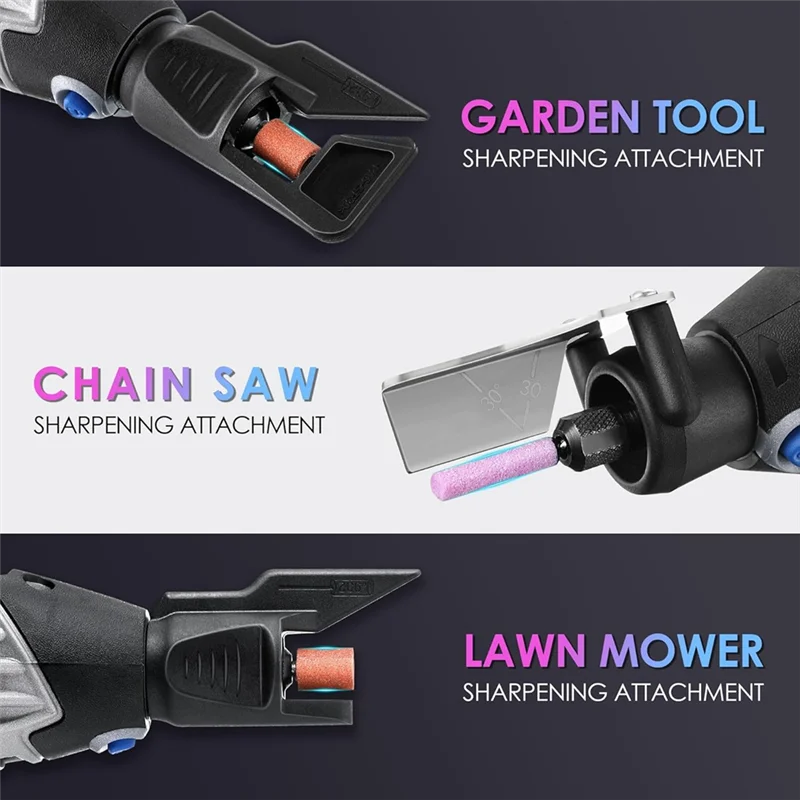 

A19F-13-Pack Electric Chainsaw Sharpener Kit 679-02 Chainsaw Sharpening Kit, Chainsaw Sharpener Tools, Sharpening Stone