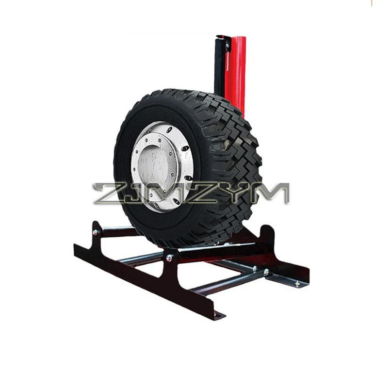 Car Detailing Rolling Wheel Stand Rim&Tire Cleaner Stand For Tire & Wheel Detailing System Automotive Cleaning Tools Equipment