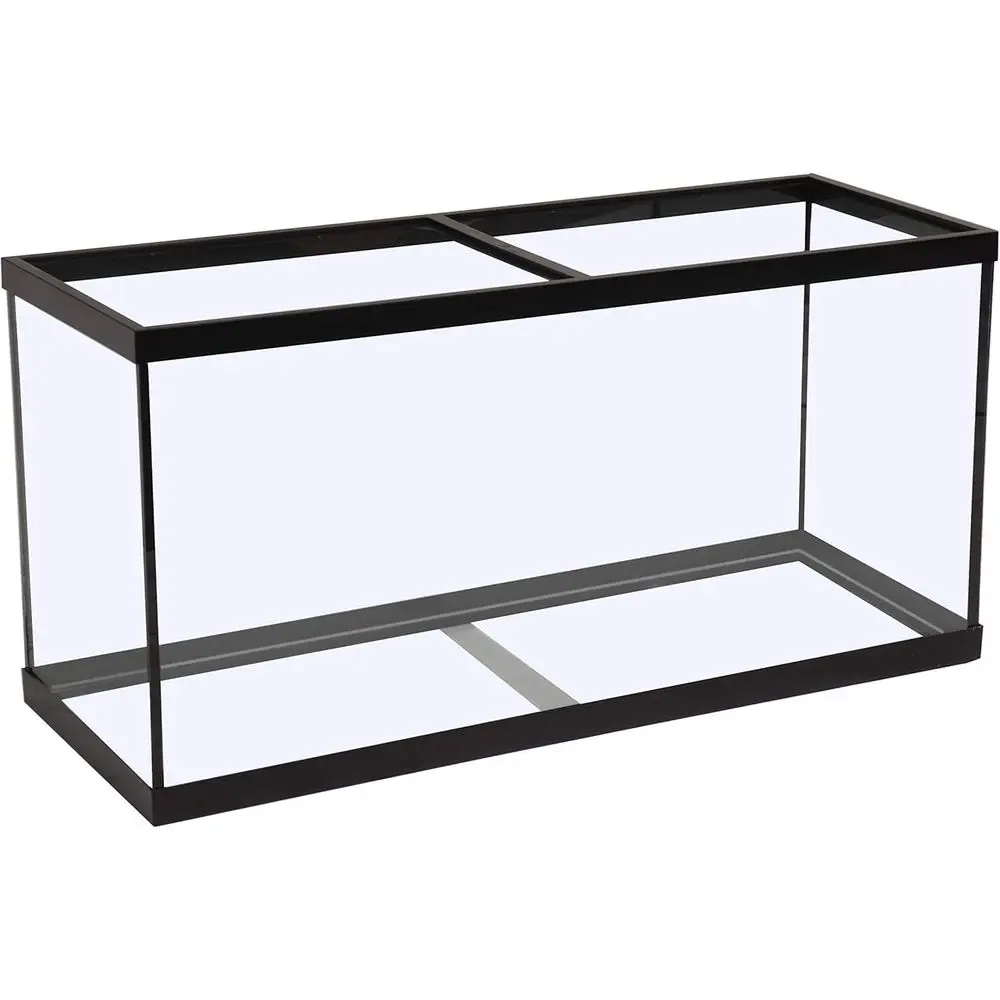 

55-Gallon Rectangular Glass Aquarium Tank