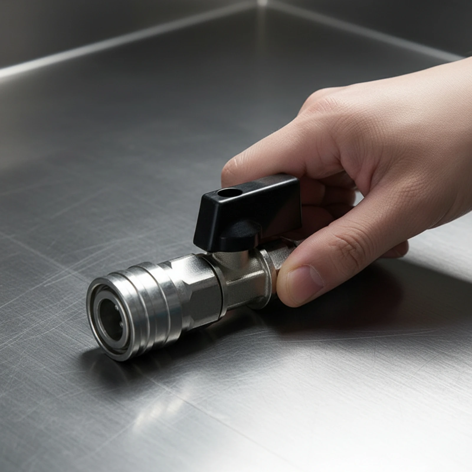 Pressure Washer Ball Valve Sturdy Ball Valve with Quick Connect Anti-Corrosion Convenient for Professionals, Car Detailing
