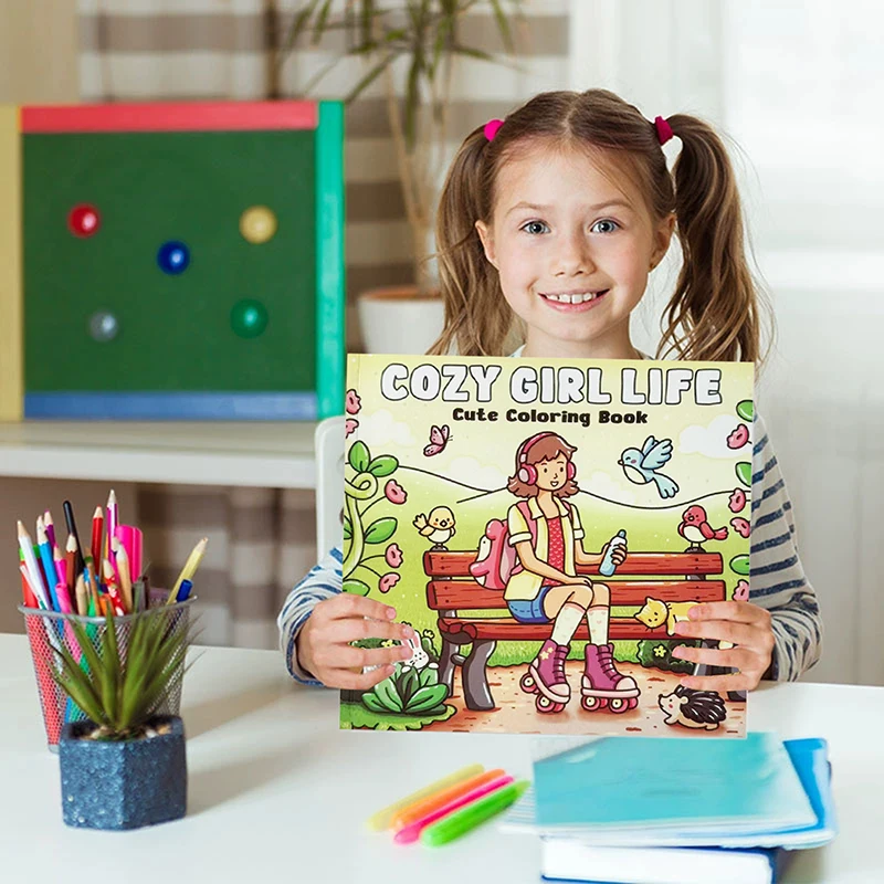 Cat Moments Adult Coloring Book Unique Book For Relaxation Upgraded Paper For Comfortable Coloring Perfect Gift Friend