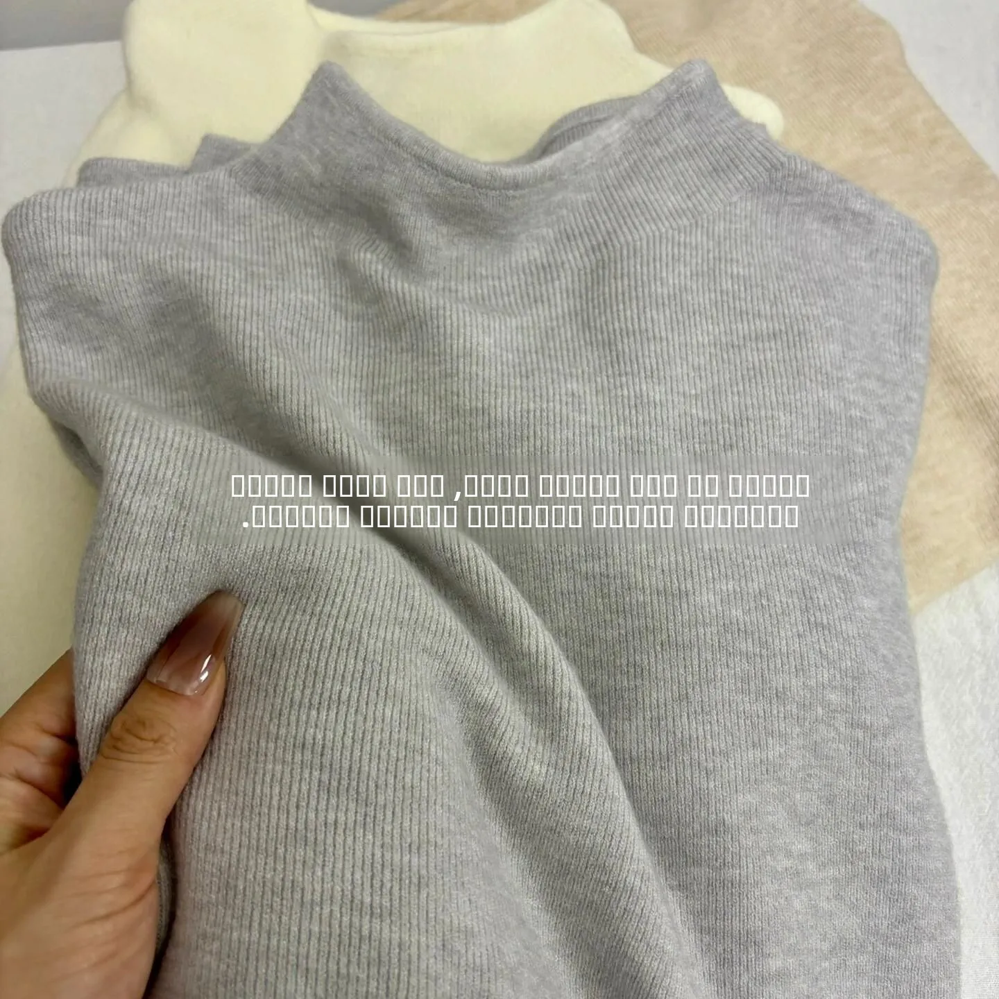 

Sli Women's Knitted Long Sve f High Collar Base irt Autumn Winter Faionable Top Commute Sle Color Polye...