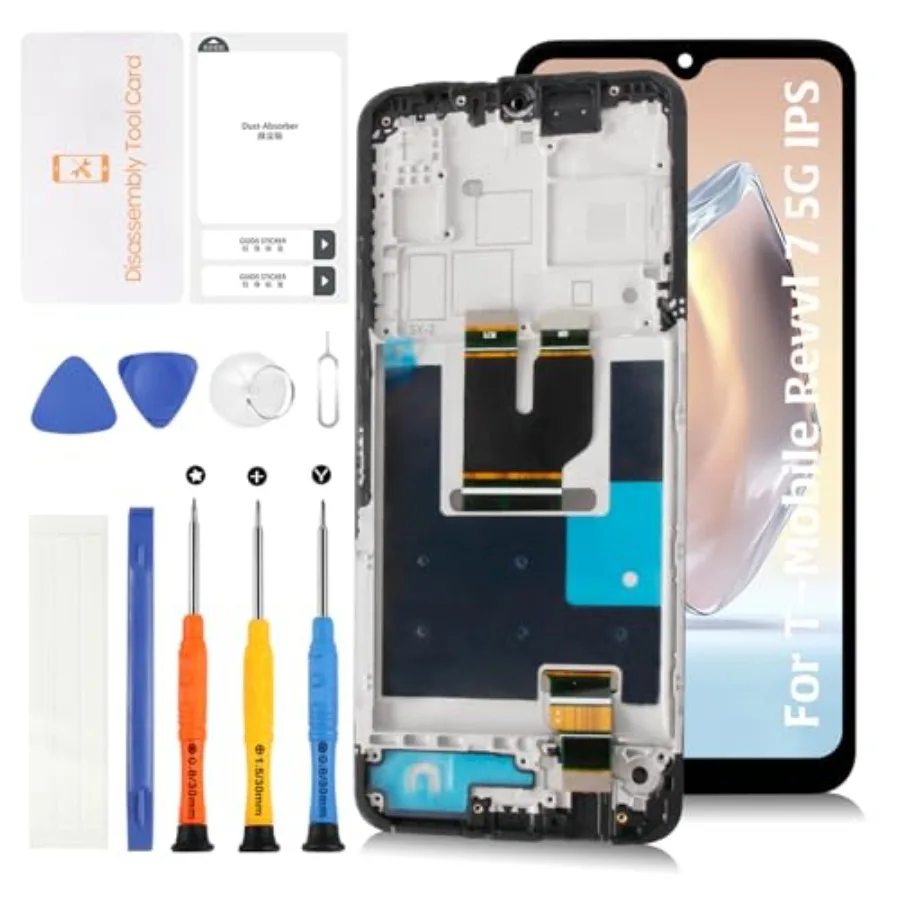per-tmobile-revvl-7-5g-658-lcd-con-cornice-grigia-sostituzione-schermo-revvl-7-5g-tmr075g-display-lcd-touch-digitizer-screen-assem