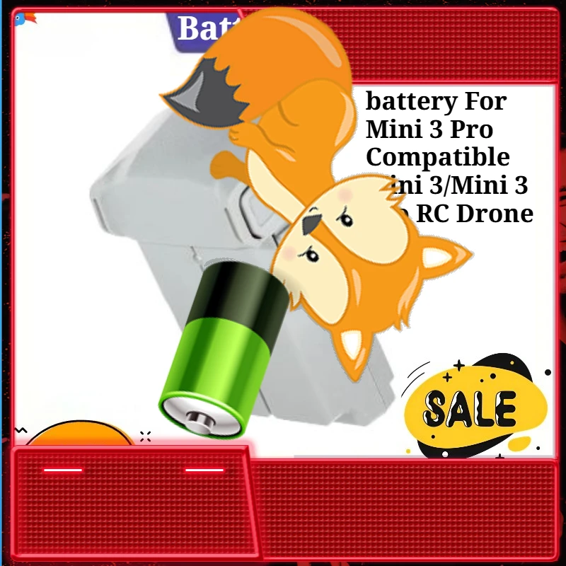 

Capacity 3850mAh battery For Mini 3 Pro Compatible Mini 3/Mini 3 Pro RC Drone Intelligent Flight Accessories Battery Plus