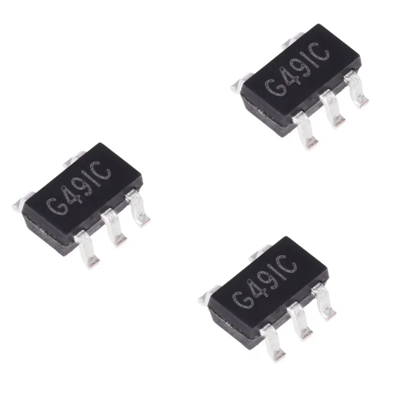 รายวัน 3X1.8V Patch SOT23-5 Pin หลอด G49 G49IC HJ แรงดันไฟฟ้าโดเมนชิปสําหรับ IC S9 L3 + Hashboard ชิปควบคุมแรงดันไฟฟ้า