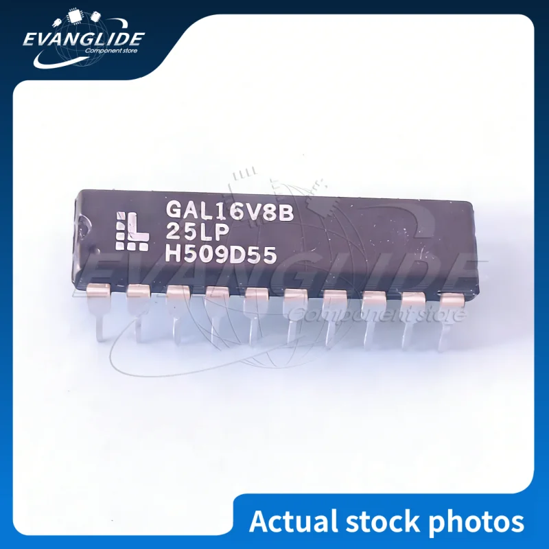 10 PCS/LOT 100%Original & New GAL16V8B-25LP DIP20 Surface Mount Programmable Chip In Stock Wholesale Discount