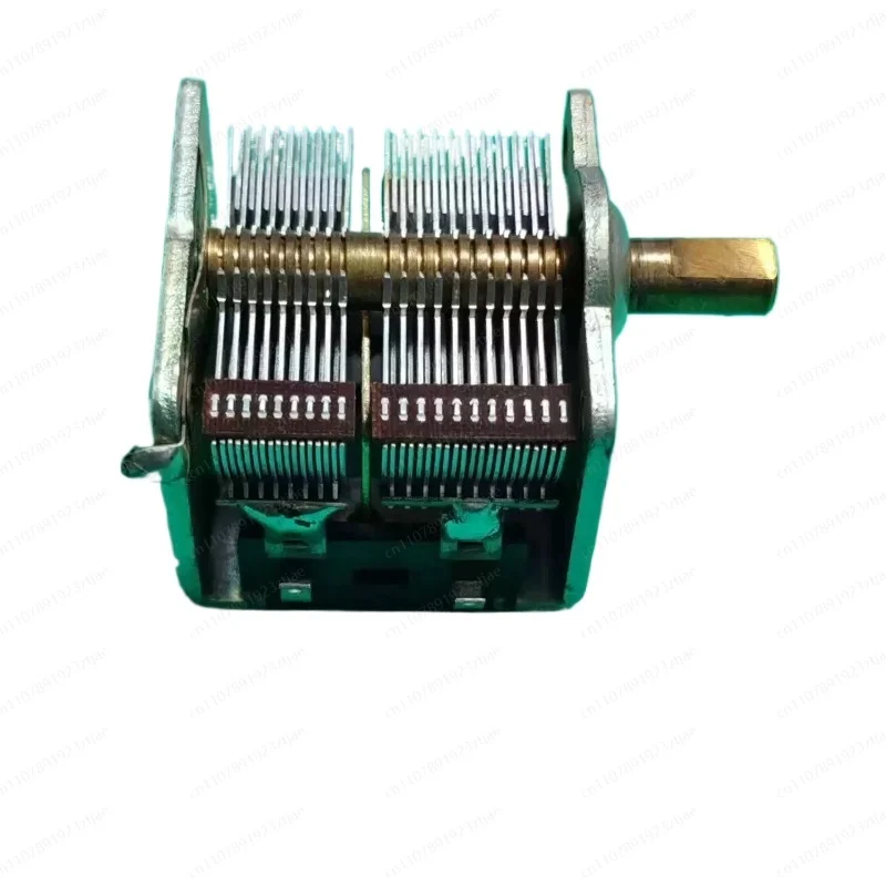 C-B-2-365 Air Gap Dual Variable Capacitor for Crystal Radio & DIY Electronic Projects