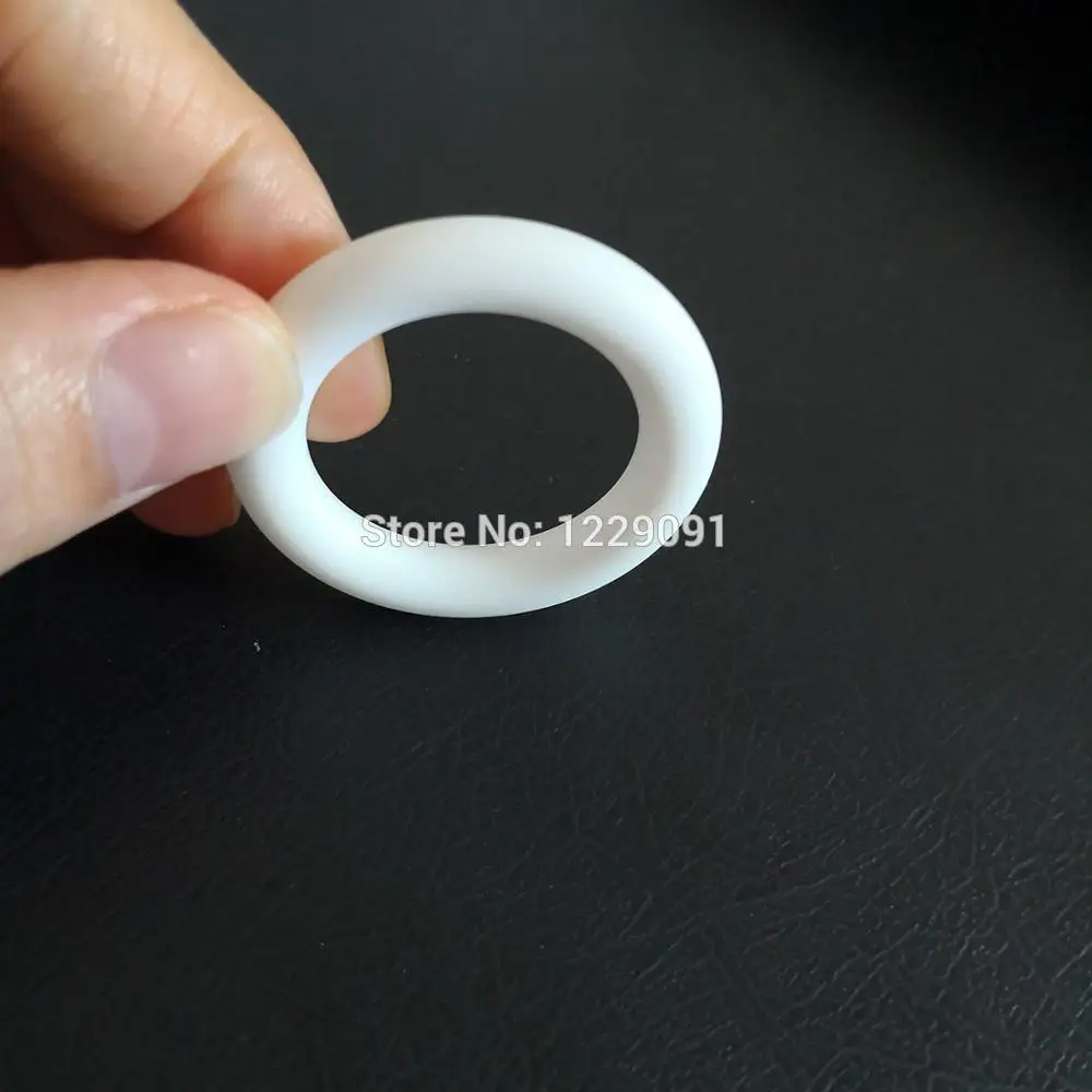 White PTFE  gasket washer seal o ring 1000 pcs High precision accept customize