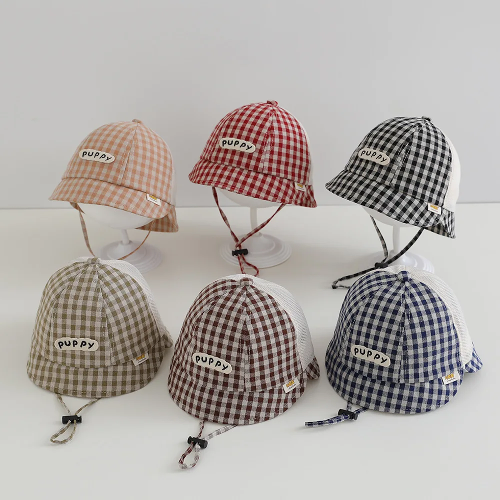 

Детская панама-рыболовка летняя сетчатая для мальчиков и девочек, новинка 2026 года, солнцезащитная шляпа