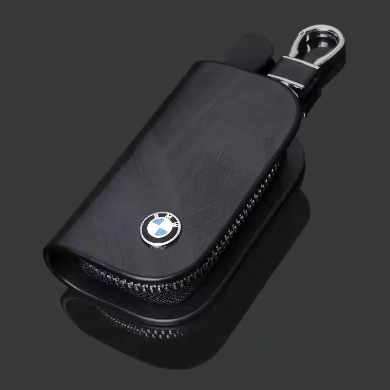 

For BMW G20 G30 G38 X1 X2 X3 X5 X4 X6 X7 1 3 5 7 Series E90 E91 E92 E93 320 E36 E39 E46 E60 F10 Car Logo Key Case Cover Key Bag