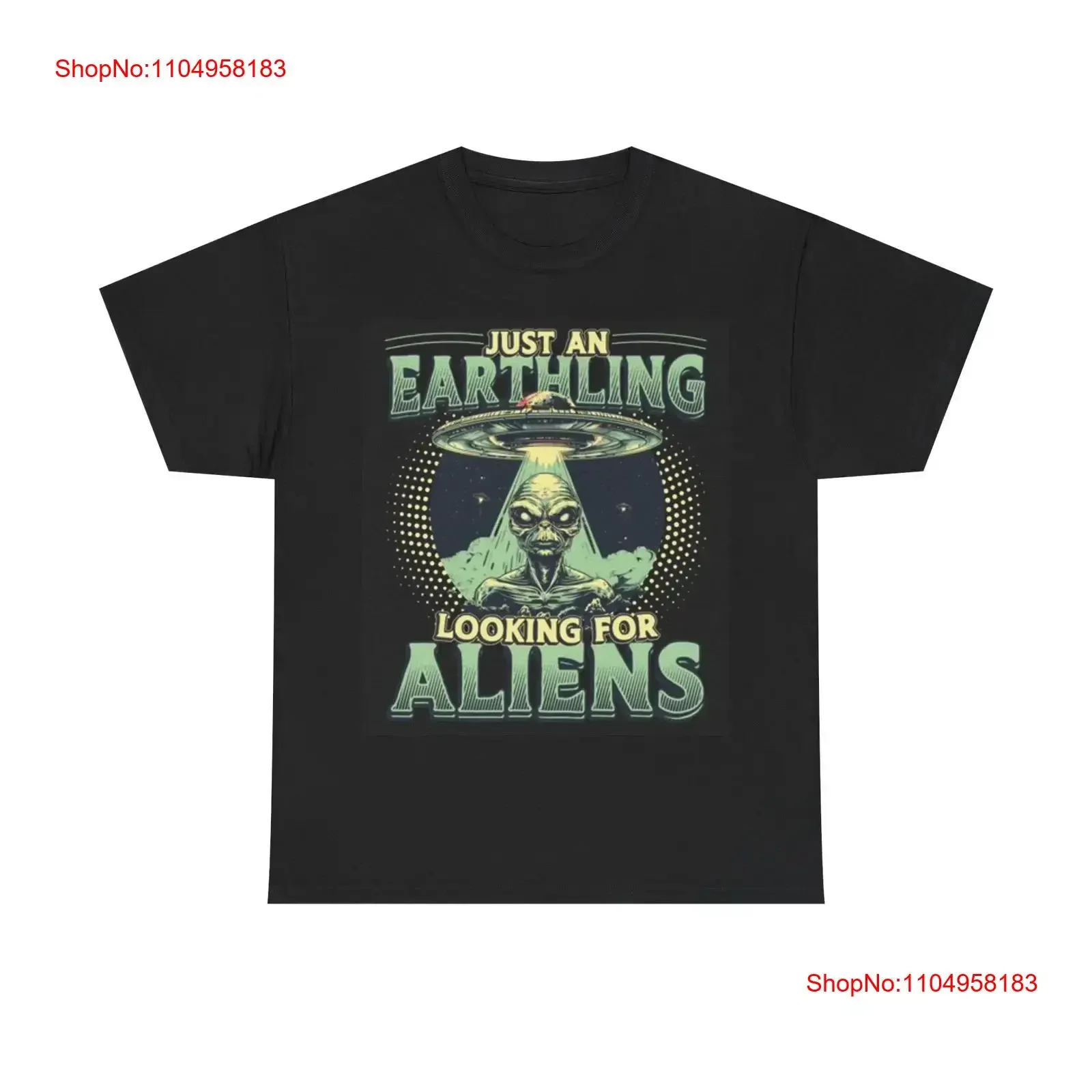 

Футболка «Ищу инопланетянин», забавный космический тяжелый хлопковый винтажный стираный топ для повседневной носки, унисекс, универсальный стильный