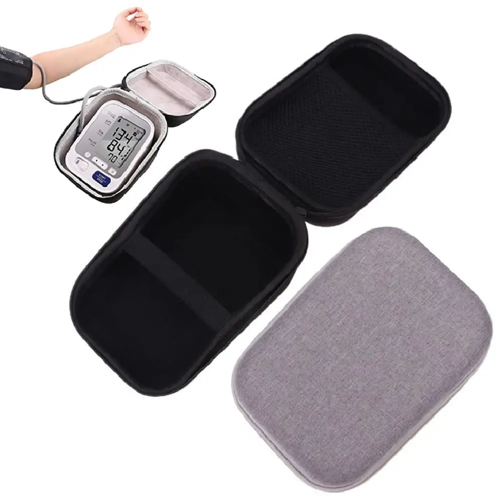 Shockproof Blood Pressure Monitor Storage Case Hard Shell Portable Hard Case for Blood Pressure Monitor with Handle