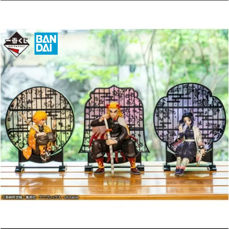 

Bandai Collectible Demon Slayer Kimetsu Yaiba Layer Scape Action Figures Set of Kamado Tanjirou, Nezuko, Zenitsu, Tengen, Giyuu