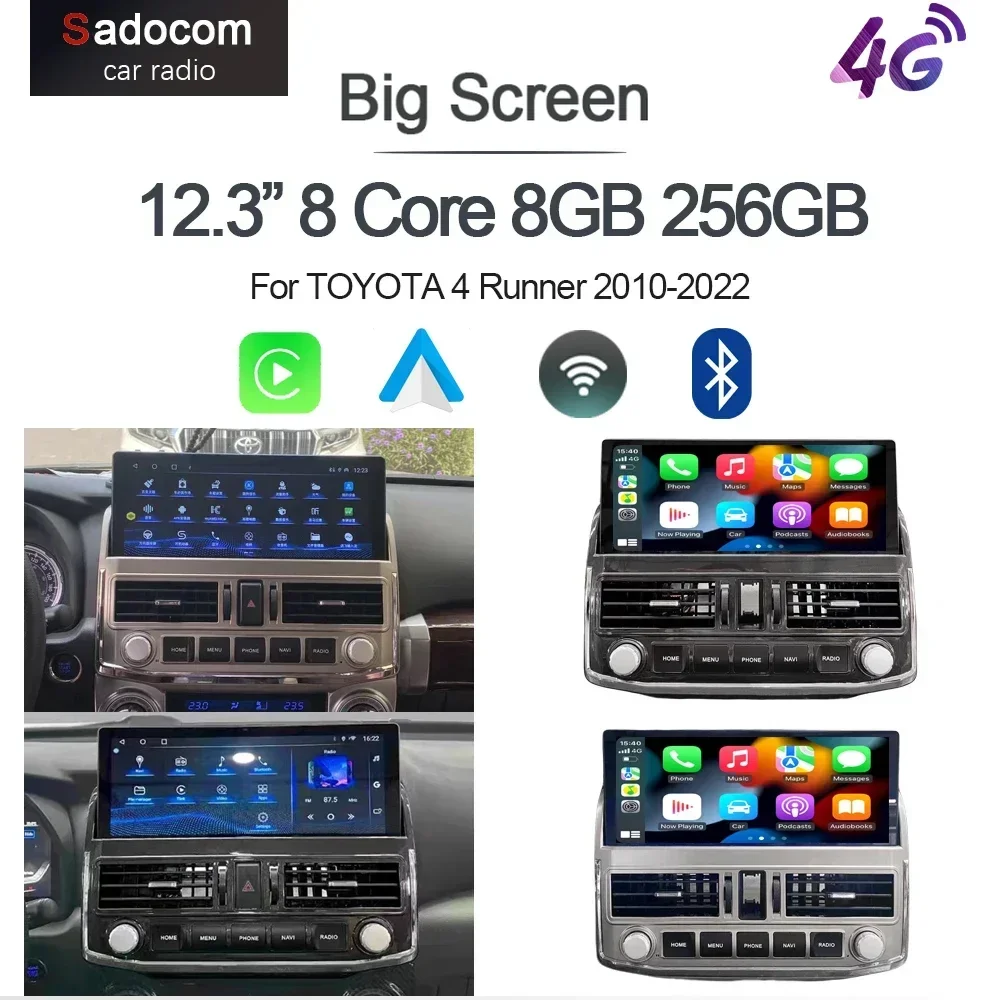QLED 1920*720 Carplay 12.3\