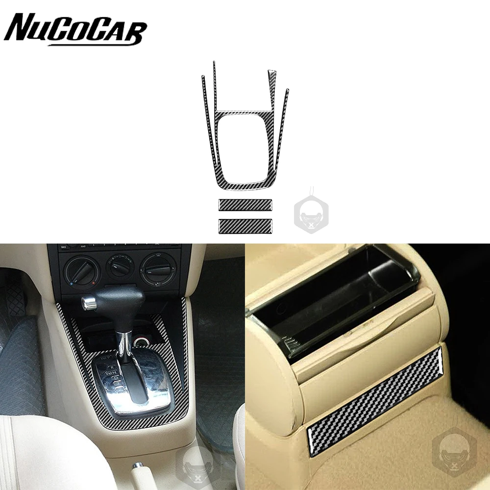 

Держатель стакана для воды из углеродного волокна для Volkswagen Golf 4 MK4 1999-2004, панель крышки, аксессуары для интерьера автомобиля, декоративные наклейки