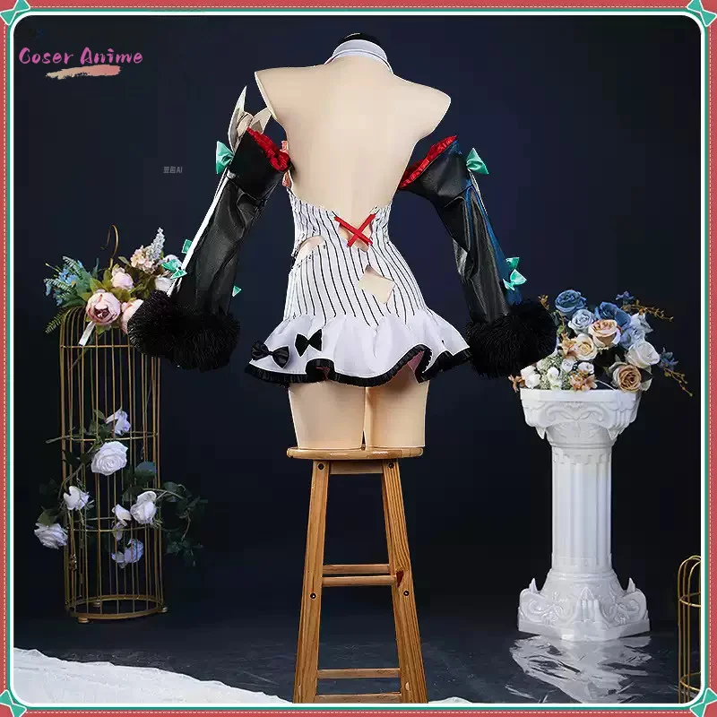 Picture 4: Game Zenless Zone Zero Six Paths Sally Cosplay Costume Uniform Halloween Carnival Party Christmas Play Role Clothes Clothing