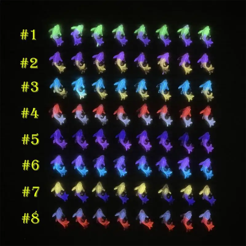 Ręcznie robione akcesoria do paznokci unikalne świecące akcesoria pełne modnych akcesoriów świecące trendy Manicure uderzające