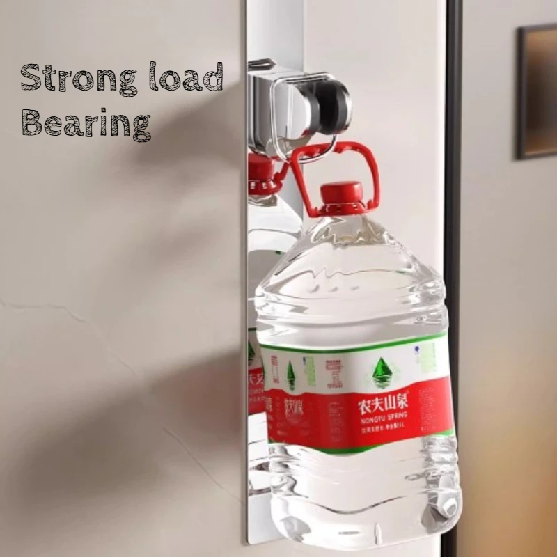 Stainless Steel Shower Column Non-punching Rotating Magnetic Shower Trim System Shower Bracket Lifting Frame Household Use