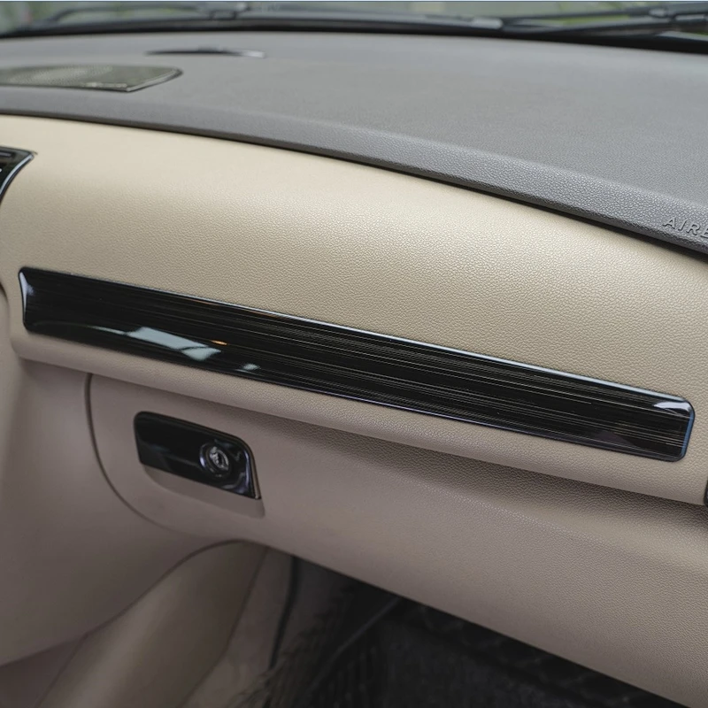 

For Mercedes Benz R Class W251 2010-2018 Car Center Console Dashboard Panel Trim Strips Decoration Sticker Interior Accessories