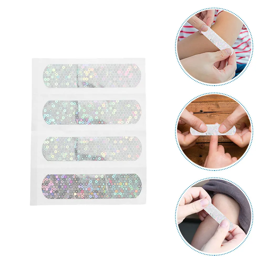 

50 PCS Flash Bandages Wraps for Adults Decorative Adhesive Patch Covers