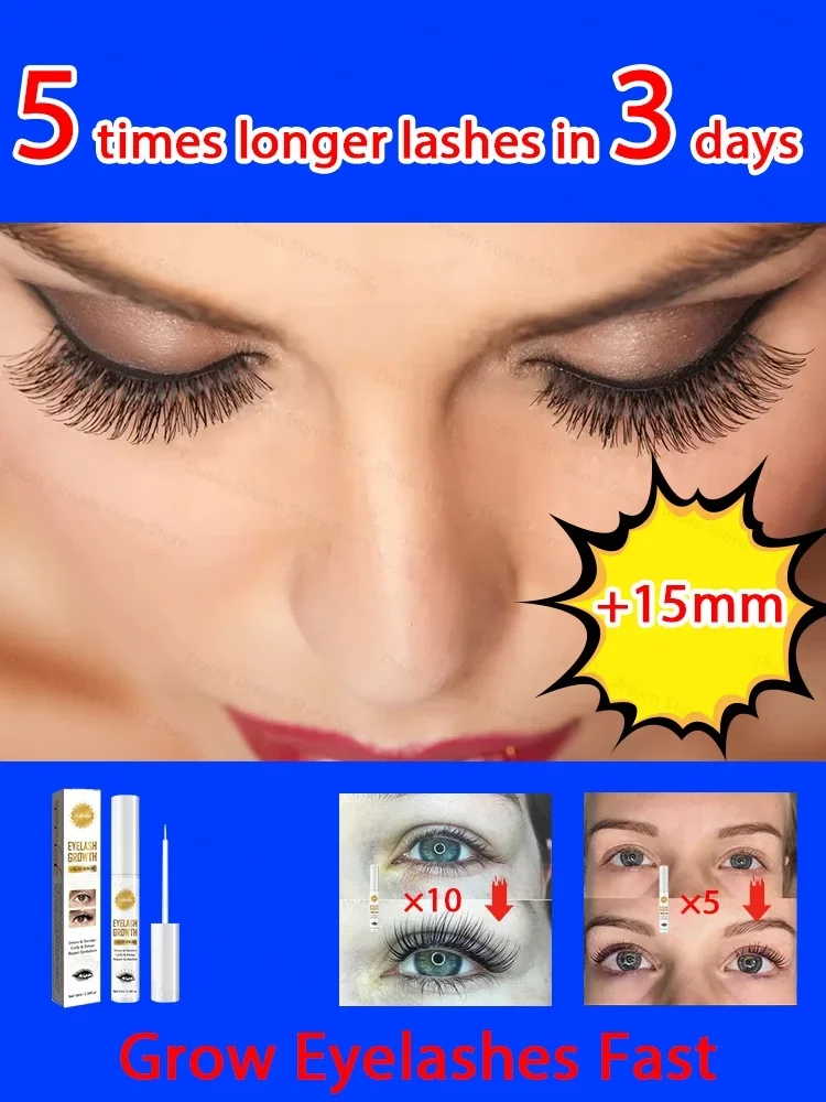 3 Days Fast Eyelash Growth Serum Eyelash Eyebrow Growth Strong Eyelash Growth Thicken Care Products lash Lifting Kit Supplies