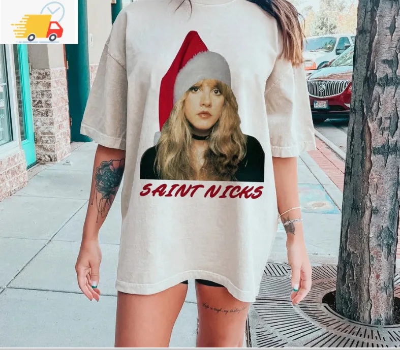 

2023 Christmas Saint Nicks T Shirt S 3Xl