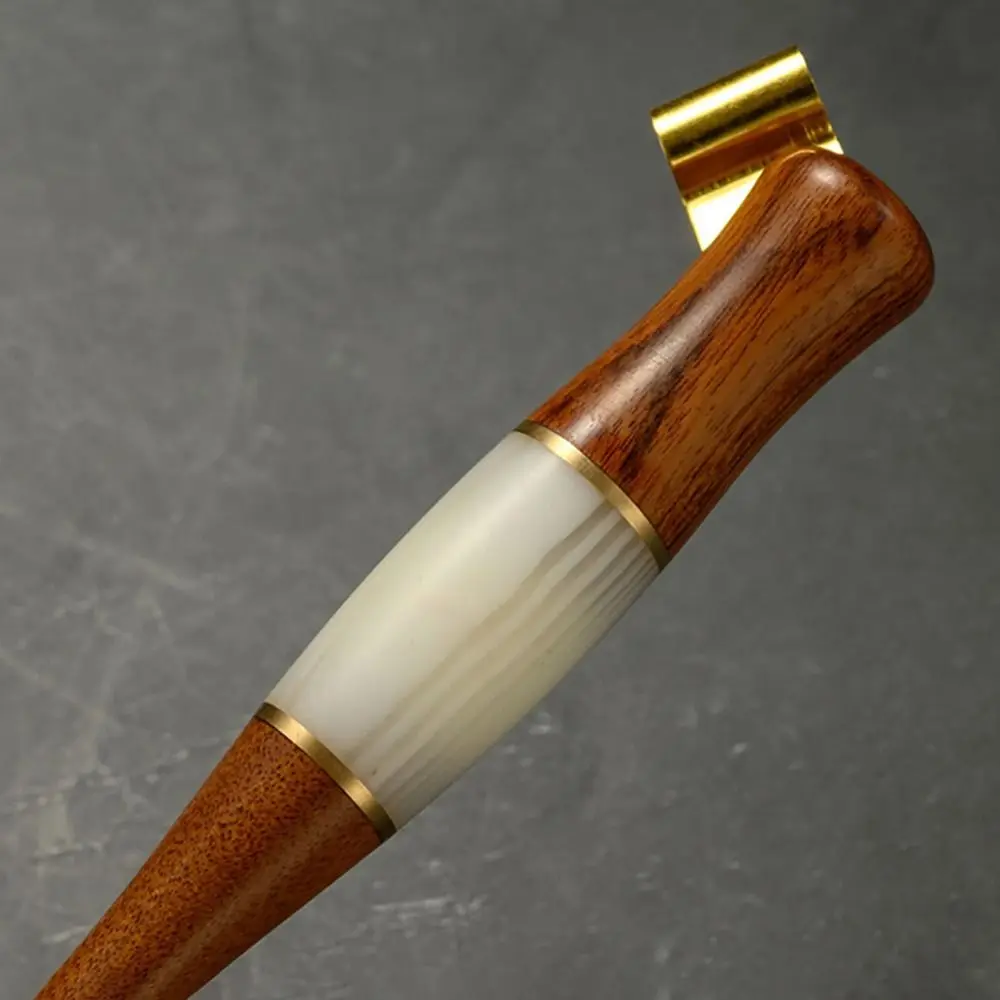 1pcs Multi-functional Wooden Rod Dip Pen Vintage Dipped Ink English Pen Calligraphy Pen Office Business