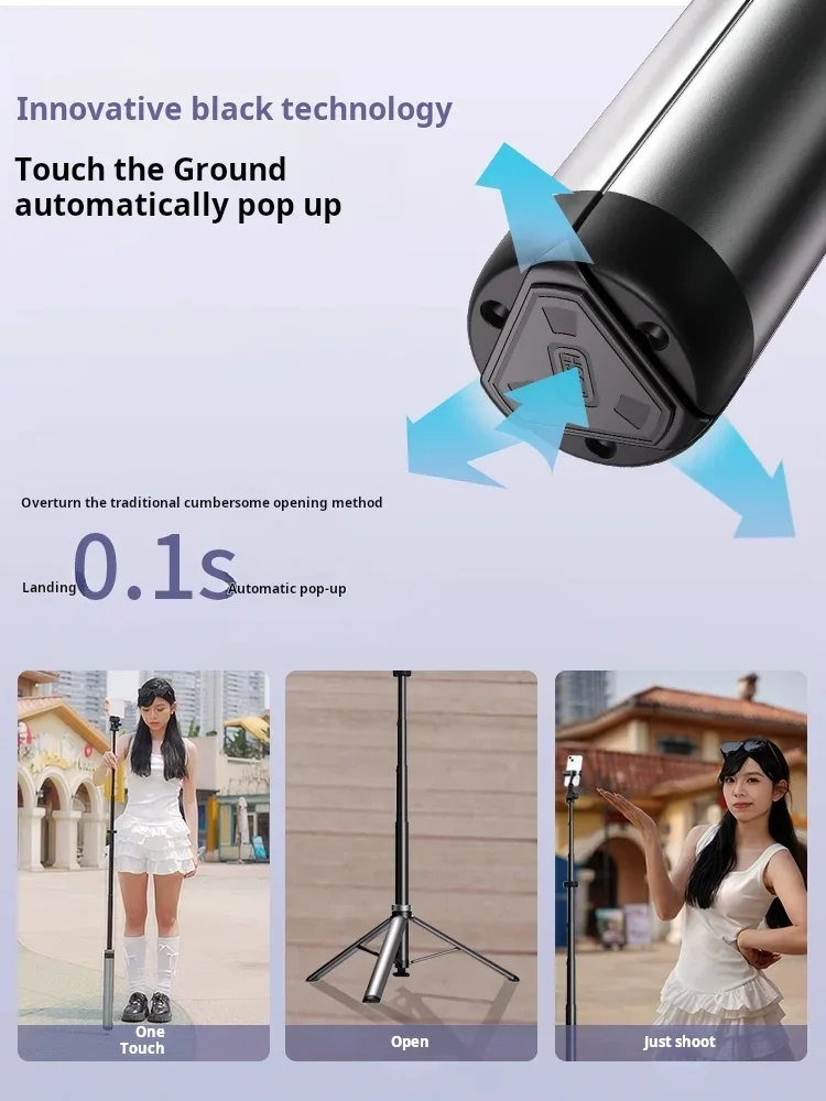 

LEEKAI LK56 быстросъемная алюминиевая портативная подставка для светильника, заполняющая подставка для уличной съемки в прямом эфире, складной штатив для камеры телефона