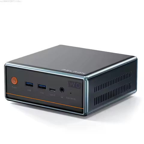 Hot Sale AMD Ryzen 7 5700U Wifi 6.0 BT5.2 Gaming Mini PC R7 5700U DDR4 16GB 512GB SSD 2 Lan Mini PC for Windows 11 Pro