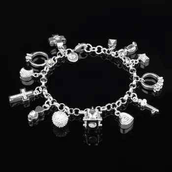 10 best sales Bracciale croce argento 925 - №8