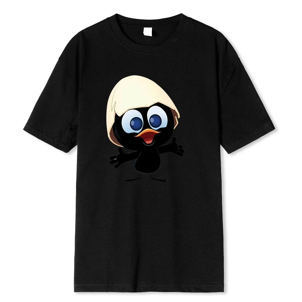 

Sunshine T-shirt Large Women's Calimero Cartoon Pattern Women's T-shirt Colorful Fun T-shirt Women's Casual T-shirt