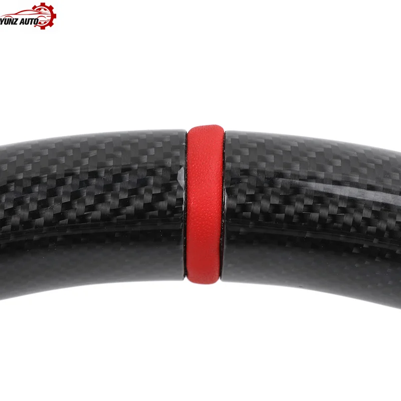 Nachrüstbares Upgrade-Lenkrad aus Leder und Carbon für G-Klasse W463 G63 W204 W205 W211 W212 W213 GLA X156 GLC X253 – Detail 2