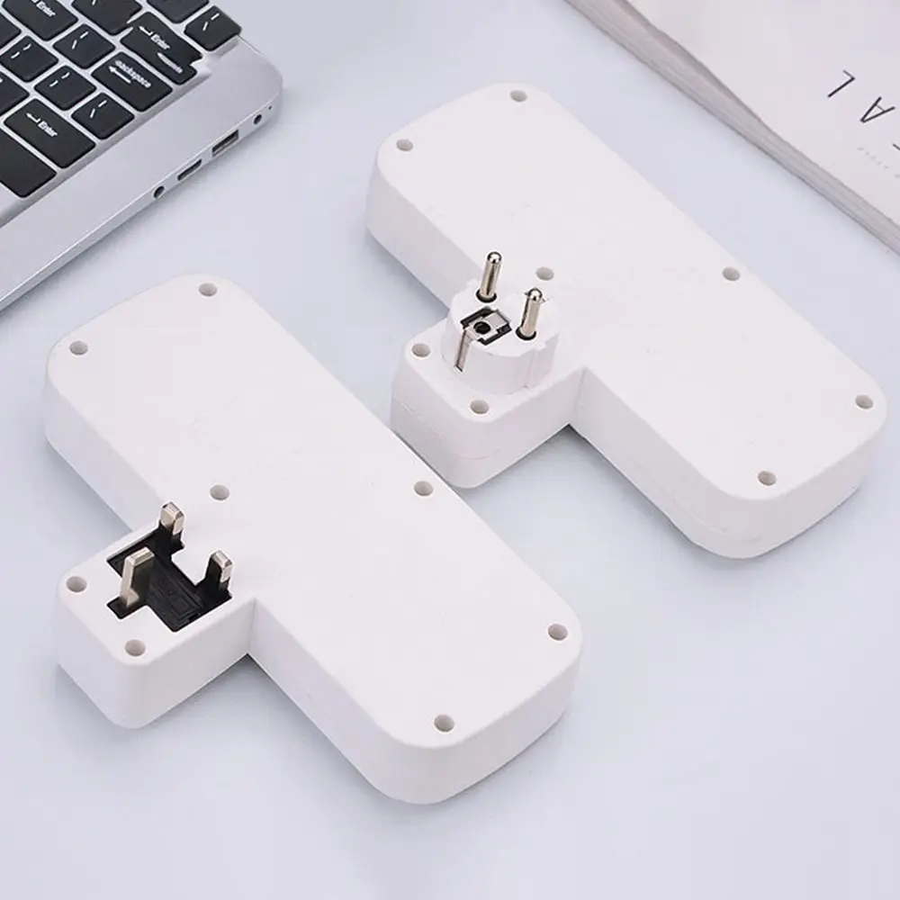 UK Household Extension Cord 4 Way USB  Adapter Surge Protector Smart Plug Outlets Power Board
