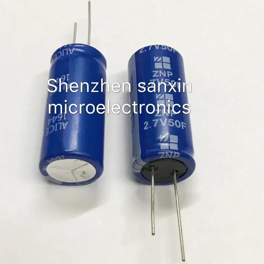 2 шт. ультракапиторы 2,7 в 50F конденсаторы для хранения энергии оксид-новые конденсаторы superfarad