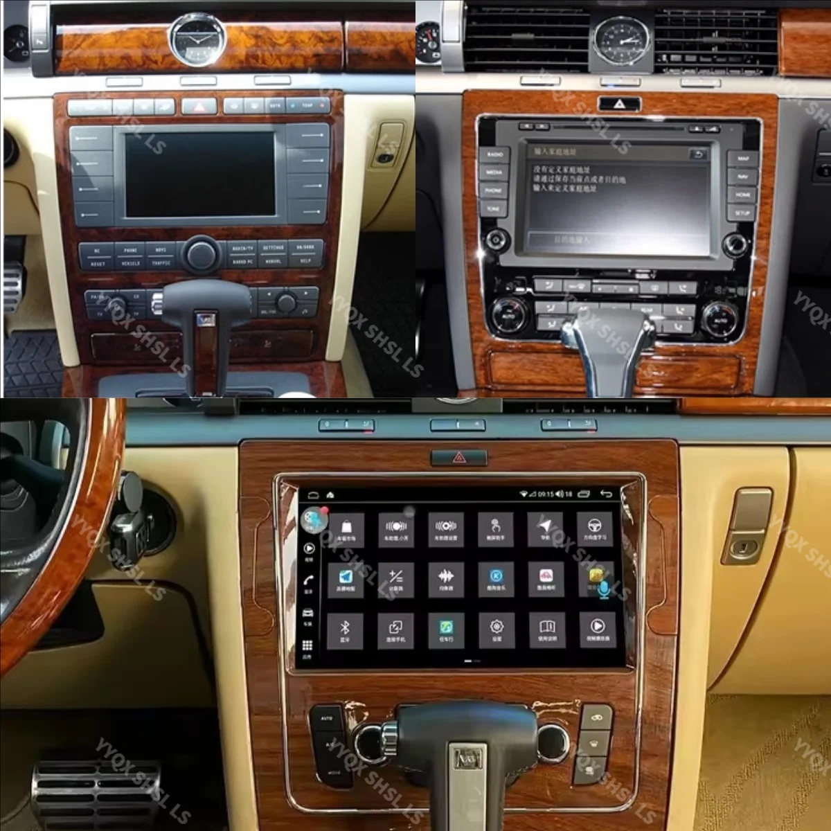 

Android Automotive Multimedia for VW Volkswagen Phaeton 2002-2007 GPS Navi Auto Stereo Carplay Radio Coche Player Head Unit DSP